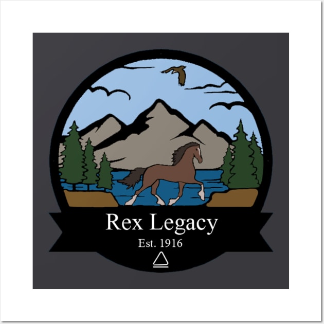 Rex Legacy (Color) Wall Art by LikeABith